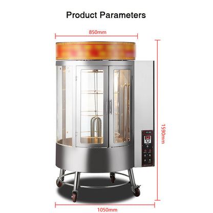 Electric Rotary Stainless Steel Roast Chicken Roast Duck Machine